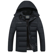 Load image into Gallery viewer, drop shipping Winter Jacket Men -20 Degree Thicken Warm Parkas Hooded Coat Fleece Man's Jackets Outwear Jaqueta Masculina LBZ31