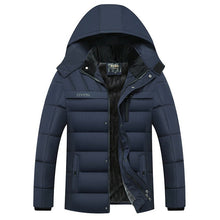 Load image into Gallery viewer, drop shipping Winter Jacket Men -20 Degree Thicken Warm Parkas Hooded Coat Fleece Man's Jackets Outwear Jaqueta Masculina LBZ31