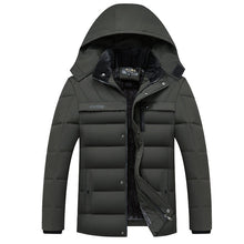Load image into Gallery viewer, drop shipping Winter Jacket Men -20 Degree Thicken Warm Parkas Hooded Coat Fleece Man's Jackets Outwear Jaqueta Masculina LBZ31