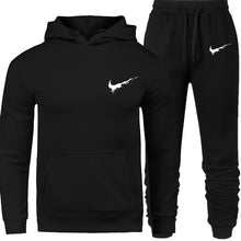 Load image into Gallery viewer, New 2018 Brand Tracksuit Men Thermal Men Sportswear Sets Fleece Thick Hoodie+Pants Sporting Suit Casual Sweatshirts Sport Suit