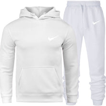 Load image into Gallery viewer, New 2018 Brand Tracksuit Men Thermal Men Sportswear Sets Fleece Thick Hoodie+Pants Sporting Suit Casual Sweatshirts Sport Suit