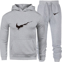 Load image into Gallery viewer, New 2018 Brand Tracksuit Men Thermal Men Sportswear Sets Fleece Thick Hoodie+Pants Sporting Suit Casual Sweatshirts Sport Suit