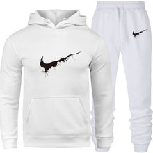 Load image into Gallery viewer, New 2018 Brand Tracksuit Men Thermal Men Sportswear Sets Fleece Thick Hoodie+Pants Sporting Suit Casual Sweatshirts Sport Suit
