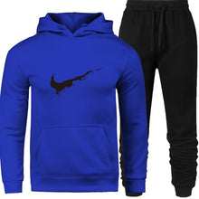 Load image into Gallery viewer, New 2018 Brand Tracksuit Men Thermal Men Sportswear Sets Fleece Thick Hoodie+Pants Sporting Suit Casual Sweatshirts Sport Suit