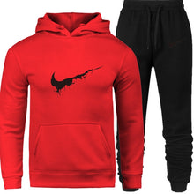 Load image into Gallery viewer, New 2018 Brand Tracksuit Men Thermal Men Sportswear Sets Fleece Thick Hoodie+Pants Sporting Suit Casual Sweatshirts Sport Suit
